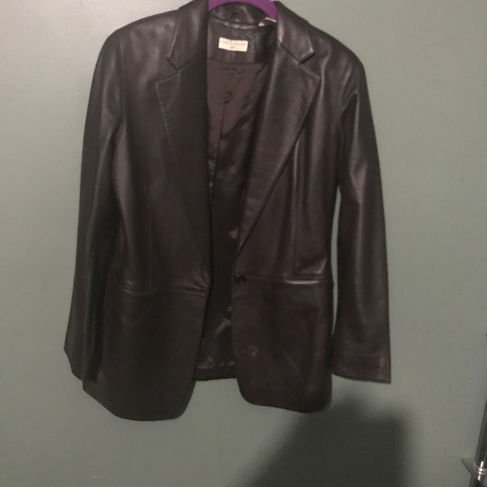 Leather jacket